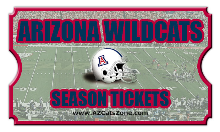 Arizona Wildcats Season Football Tickets