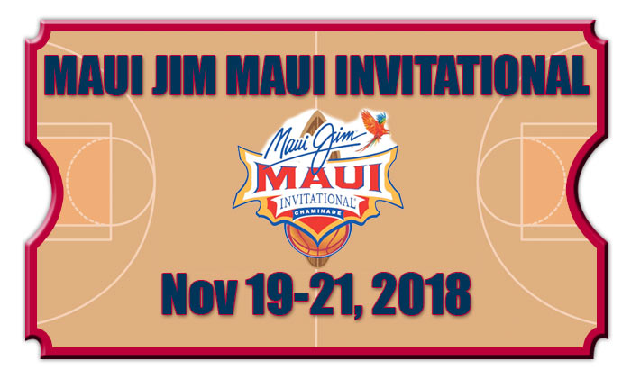 Maui Jim Maui Invitational Basketball Tournament Tickets | Nov 19-21, 2018