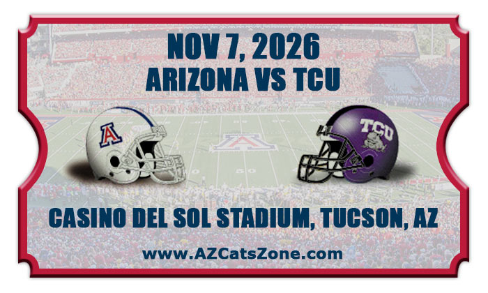 2026 Arizona Wildcats vs TCU Horned Frogs Football Tickets